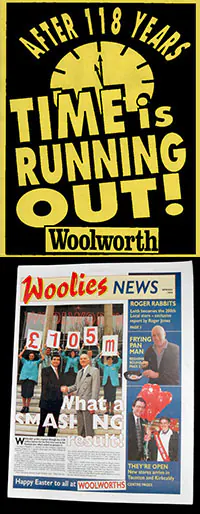 A tale of two Woolworth companies. 1997 saw the complete shutdown of the variety stores in North America at the same time that its former British subsidiary achieved its higher ever profit of £105.7m 