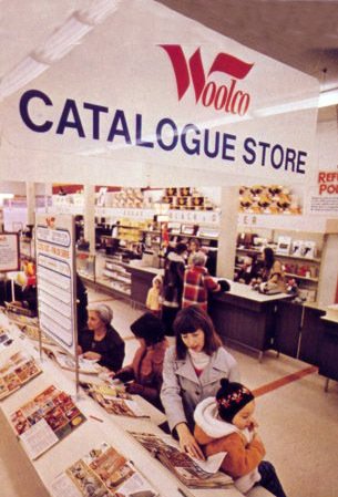 Catalogue Stores in Canada were branded Woolco in the 1970s, while in Britain they were called Shoppers World