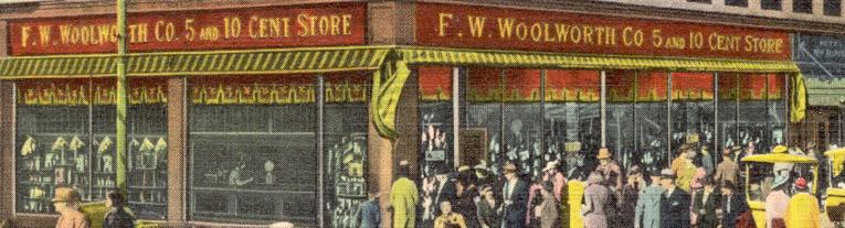 F. W. Woolworth in the Boardwalk at Atlantic City, New Jersey (Image with thanks to Mr Scott Oakford)