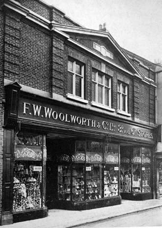 The smaller of two Woolworth stores in Croydon, Surrey, Store 234 in Church Street was requisition for most of World War II by none other than the Company Chairman William Lawrence Stephenson. He he set up a team of twenty-four people there to assist Lord Beaverbrook at the Ministry of Aircraft Production in getting Spitfire Aeroplanes built as quickly and cheaply as possible for the RAF