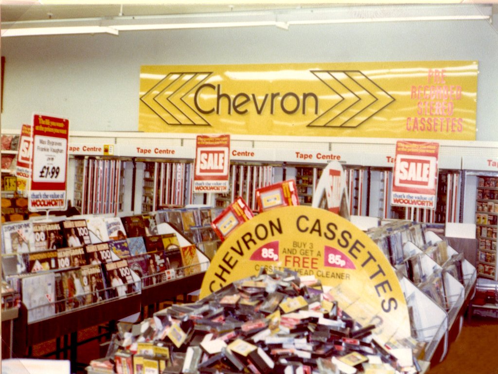 Cassettes and eight-track cartridges were best sellers in the 1970s, Many played them in the car
