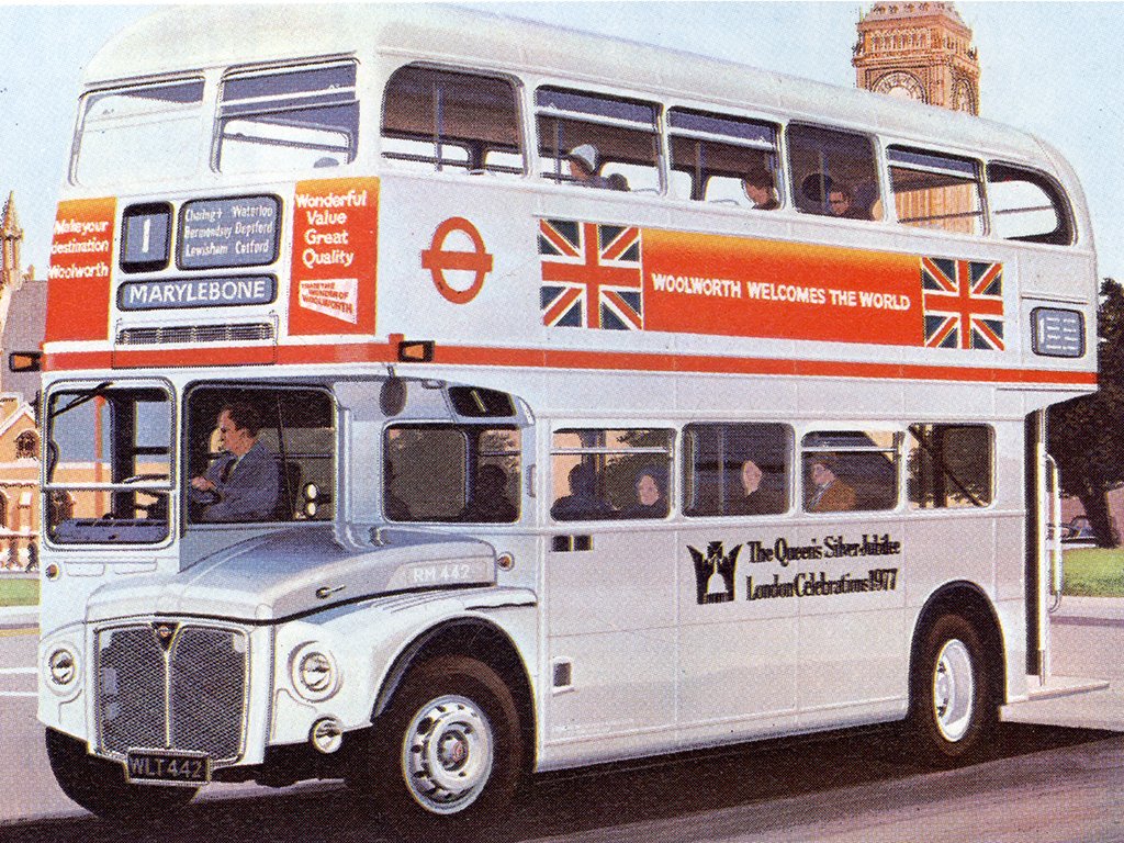 With many stores across the capital, the retailer sponsored a new livery London's buses to mark the Queen's Silver Jubilee