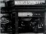 An open fronted Marks and Spencer Penny Bazaar in North End Croydon, pictured in 1906