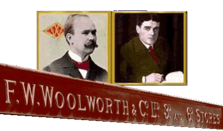 Fred Moore Woolworth (left) and William Lawrence Stephenson (Right), the first two Managing Directors of F. W. Woolworth & Co. Ltd. in the UK. These two men shaped the company and set it on the road to success.