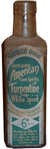 For many years Woolworth's UK called its Sixpenny Turps Substitute 'American Turpentine' in honour of the Buyer from the New York office who, according to folklore had dreamt up the cheaper alternative to White Spirit before the turn of the century