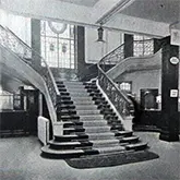 The grand staircase inside the main entrance to Arding and Hobbs invited every visitor to ascend and admire the superior values on the Upper Floors, or simply pop up to the loo, self-service cafeteria or silver service restaurant.