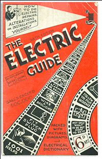 A step-by-step guide to installing bakelite electrical fittings, sold for sixpence at Woolworth's from 1931