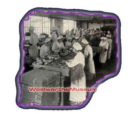Wrapping and packing millions of Easter Eggs for Woolworth's stores was a huge undertaking !